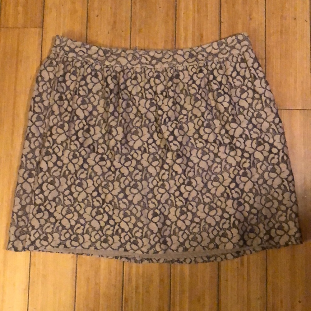 Flower lace skirt
